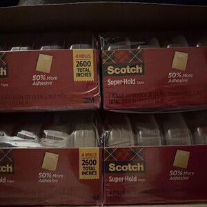 Scotch super hold tape rolls 16 rolls